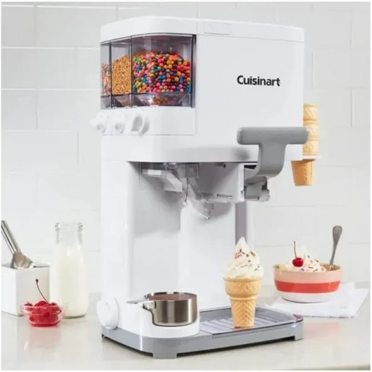 Create Delicious Treats at Home with the Cuisinart Soft Serve Ice Cream Maker