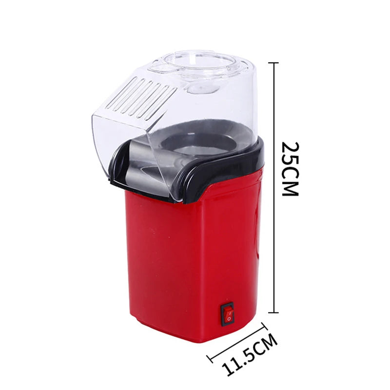 Oil-free air Corn machine,Pipoqueir eletrica hot air machine Mini Popcorn maker machine-1200W Household Healthy home kitchen - naiveniche