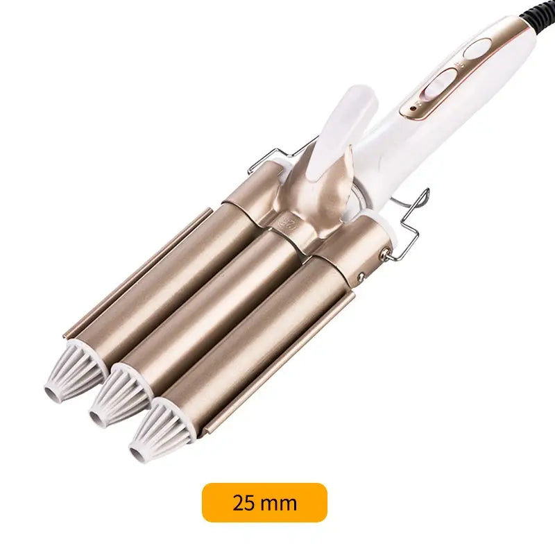 Professional electric curling hair rollers with multiple barrels for creating stylish and versatile hairstyles
