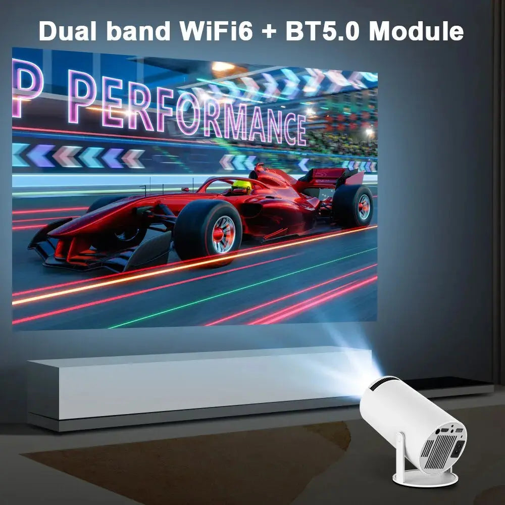Magcubic Projector Hy300 4K Android 11 Dual Wifi6 200 ANSI Allwinner H713 BT5.0 1080P 1280*720P Home Cinema - naiveniche