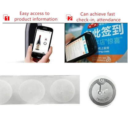 CUID Gen2 electronic tag rewritable smart key NFC clone token ISO14443 NFC changeable sticker IC 13.56Mhz RFID replica badge - naiveniche
