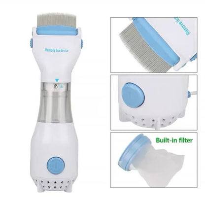 Pet Electric Lice Grabber Comb Multifunctional Physical Flea Removal Killer Brush for Cats Dogs Hair Cleaner Lice Remover Comb