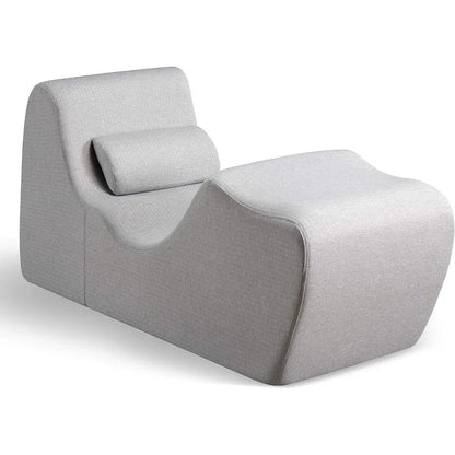 Ergonomic Zero Gravity Chaise Lounge with Headrest Pillow