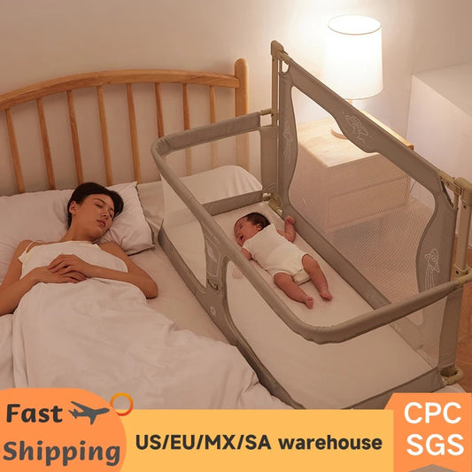 Naiveniche Infant Bedrail - Safe & Comfortable Baby Bed Barrier