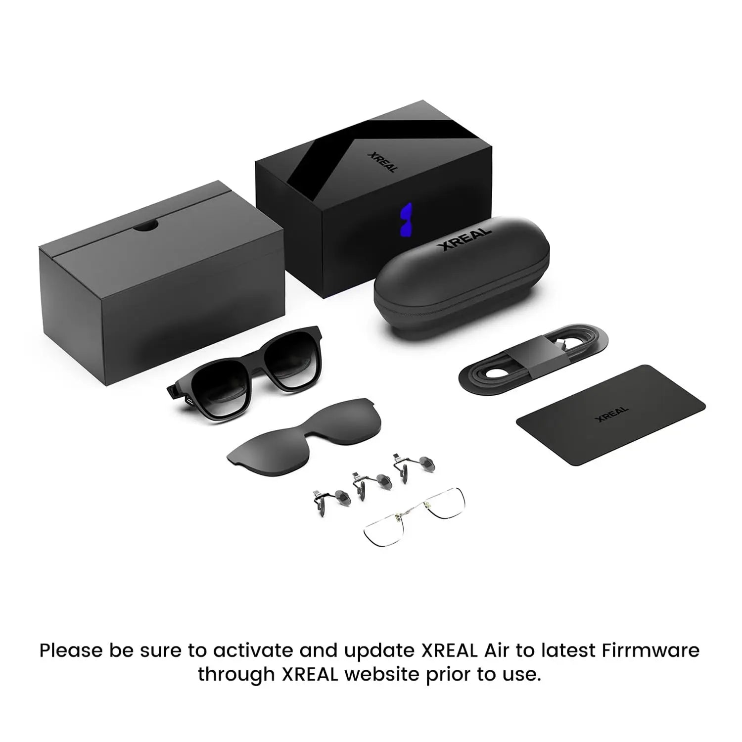 XREAL Air Nreal Air Smart AR Glasses: Immersive 130-inch 1080p Display, Portable Mobile AR Cinema Experience