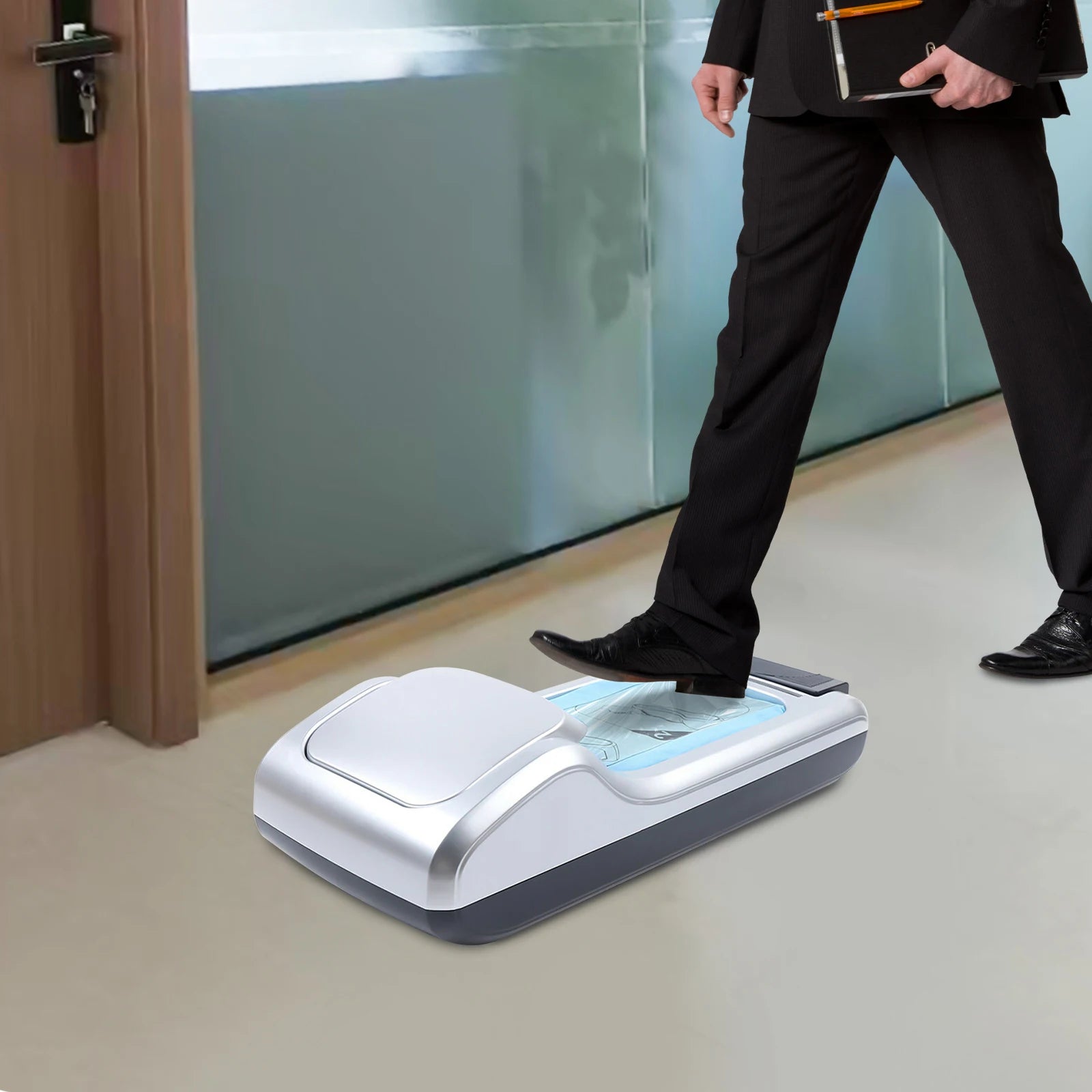 Automatic Shoe Cover Dispenser Machine with Convenient Foot Pedal