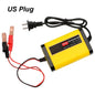 Full Automatic Car Battery Charger Digital LCD Display 2A Fast Charging 3 Stages Lead Acid AGM GEL Battery-chargers