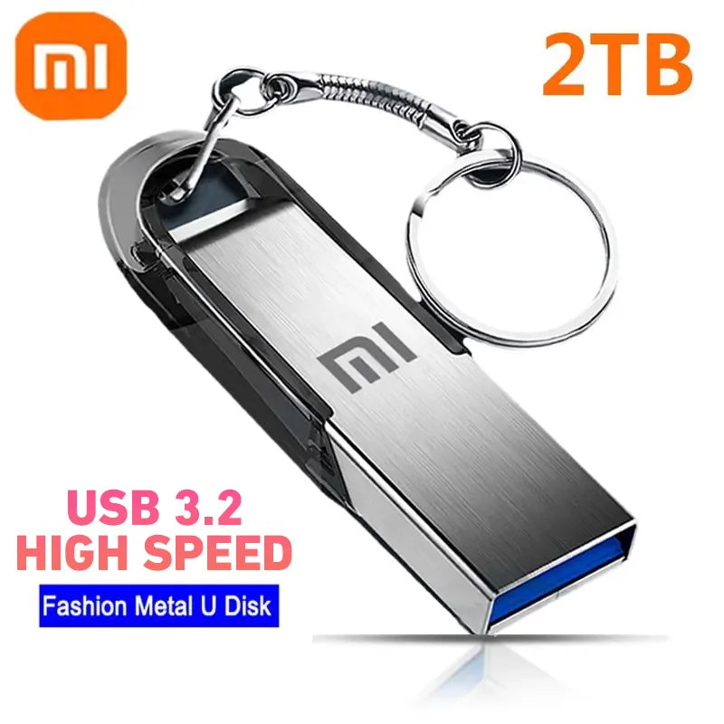 Xiaomi 2TB USB 3.2 High-Speed Metal Pen Drive naiveniche