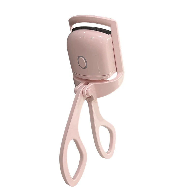 Heated Eyelash Curler with USB Rechargeable, Two-Level Temperature, Quick Heating, and Long-Lasting Curl Effect